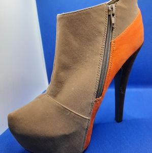 High Heel Ankle Boots Size 7